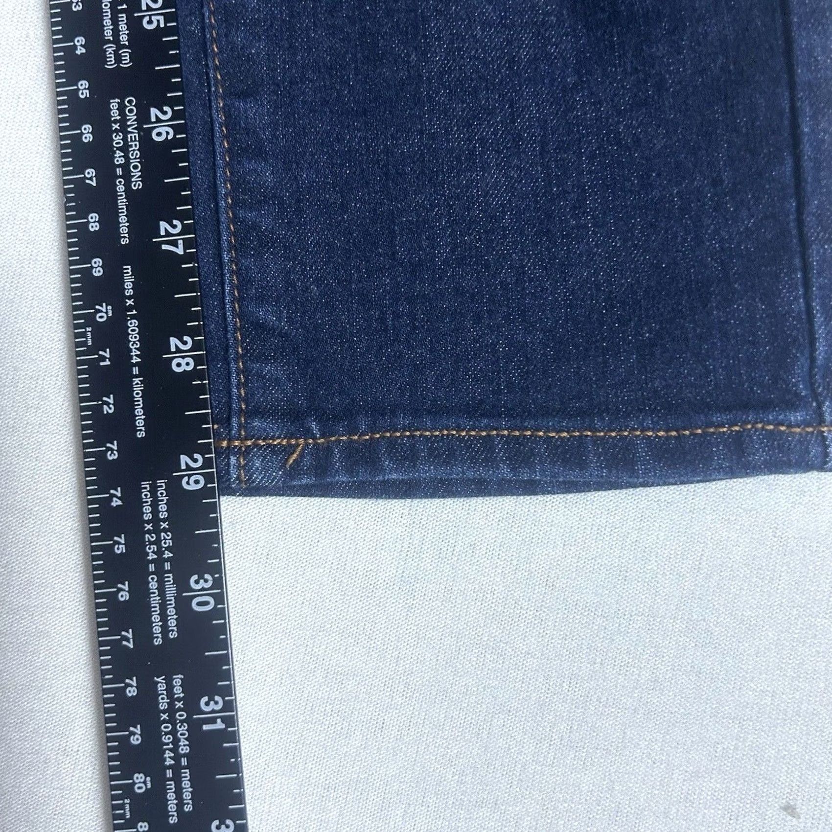 Old Navy Old Navy Jeans Women's Size 2 Blue Skinny Dark Wash Denim Stretch Slim” Size 26" / US 2 / IT 38 - 7 Thumbnail