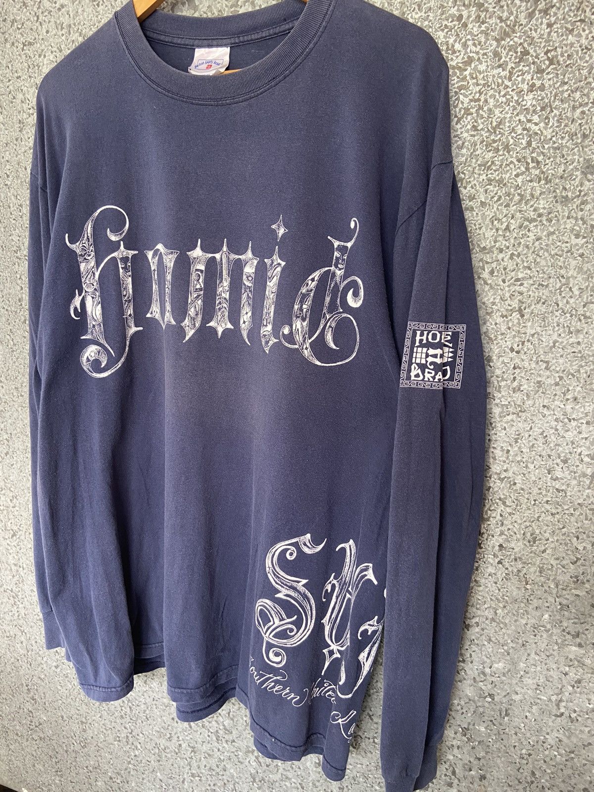 Vintage 🔥 Vintage 90s Vintage Homie Brand t shirt long Sleeve Size US XL / EU 56 / 4 - 2 Thumbnail
