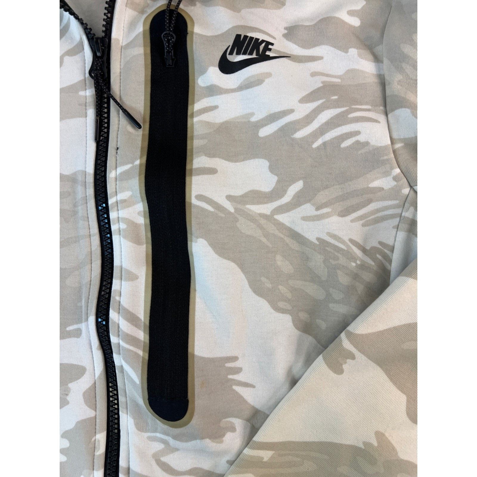 Nike Nike Men's NSW Tech Fleece Camo Hoodie White Size Small Size US S / EU 44-46 / 1 - 2 Thumbnail