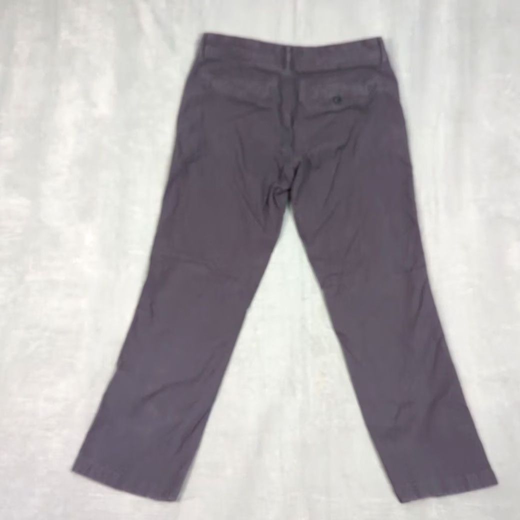 Bonobos Bonobos Chino Pants Mens 30x28 Gray Flat Front Pockets Casual Workwear Pants Size US 30 / EU 46 - 7 Thumbnail