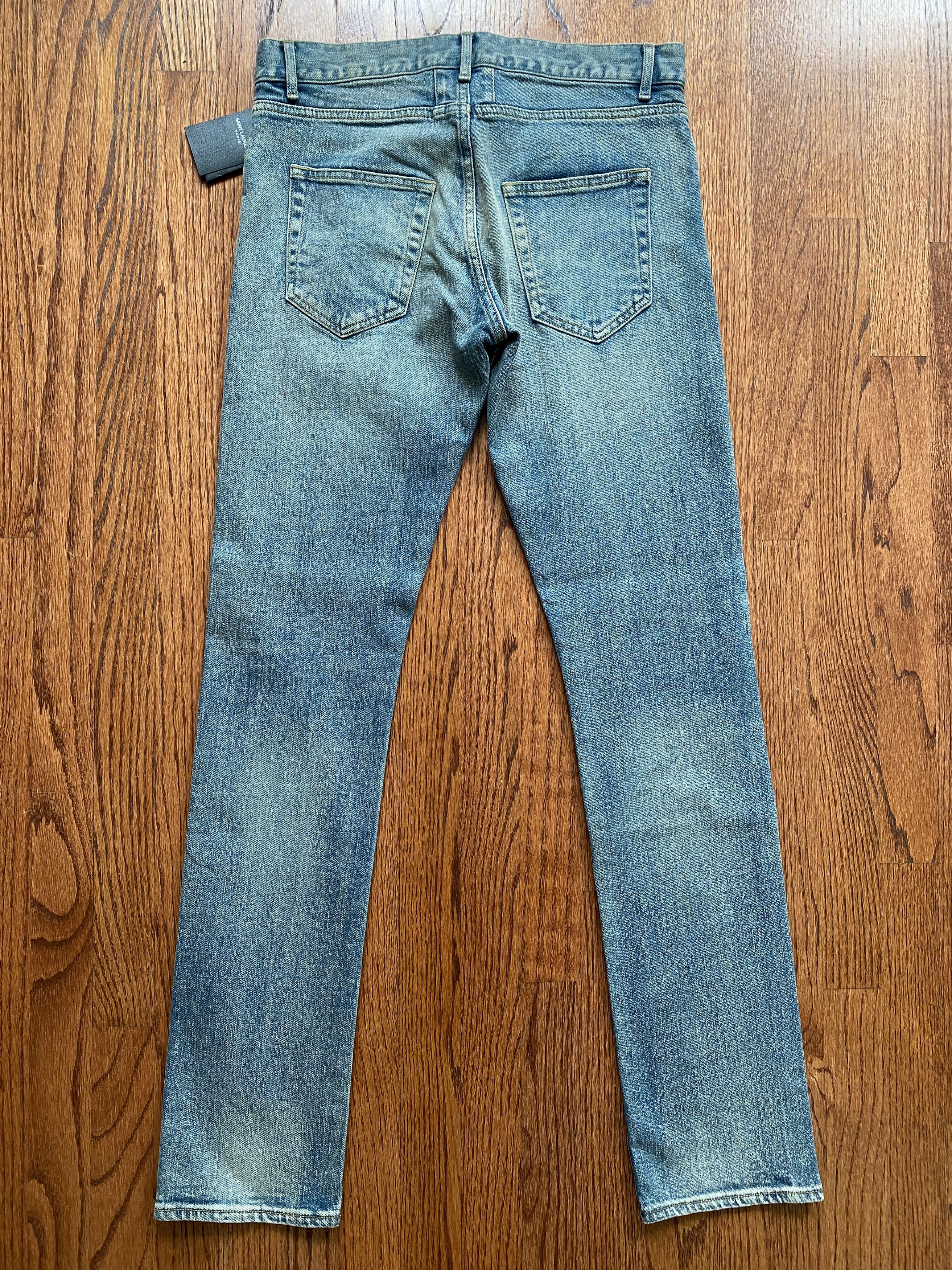 Saint Laurent Paris SLP Hedi Slimane D02 Denim Slim Fit 5 Pocket Size US 30 / EU 46 - 2 Thumbnail
