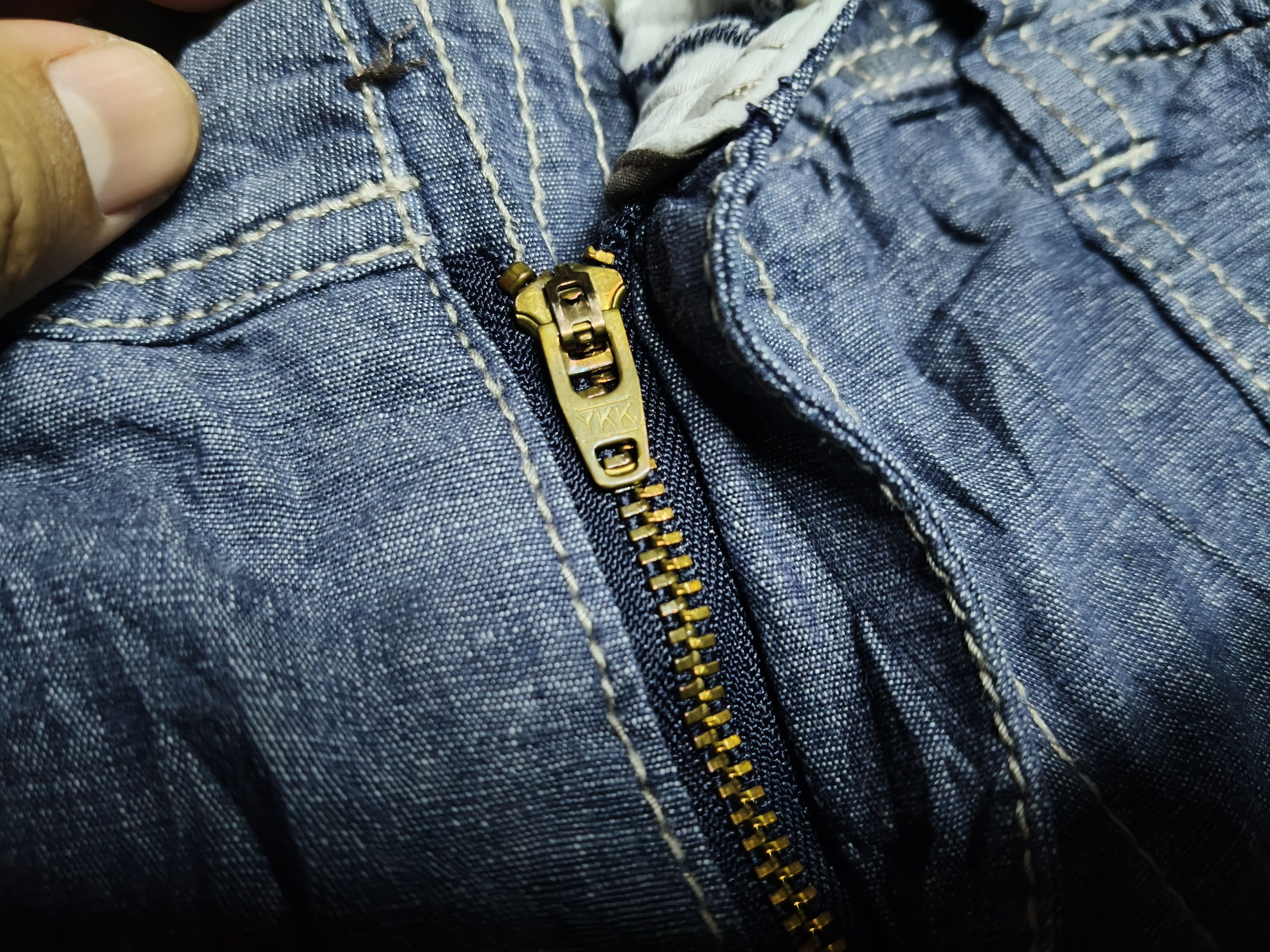Japanese Brand Back Number Denim Regular pants Style(Soft) Size US 36 / EU 52 - 4 Thumbnail