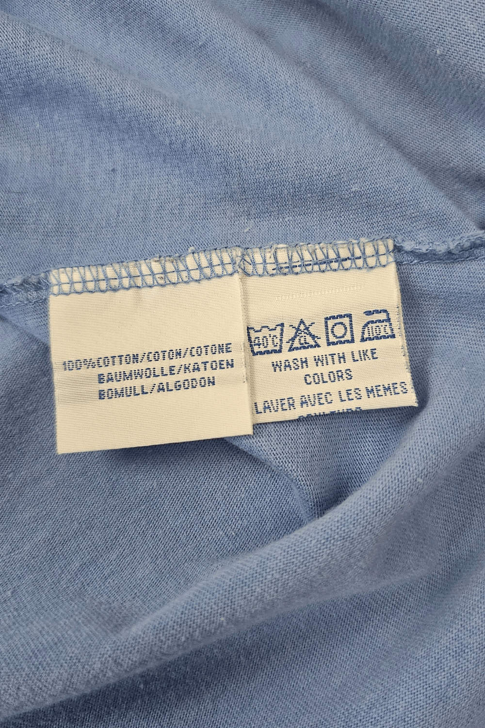 Polo Ralph Lauren 1993 PRL Multi-Stripe Rugby - Denim Collar - Hong Kong Made Size US XL / EU 56 / 4 - 9 Thumbnail