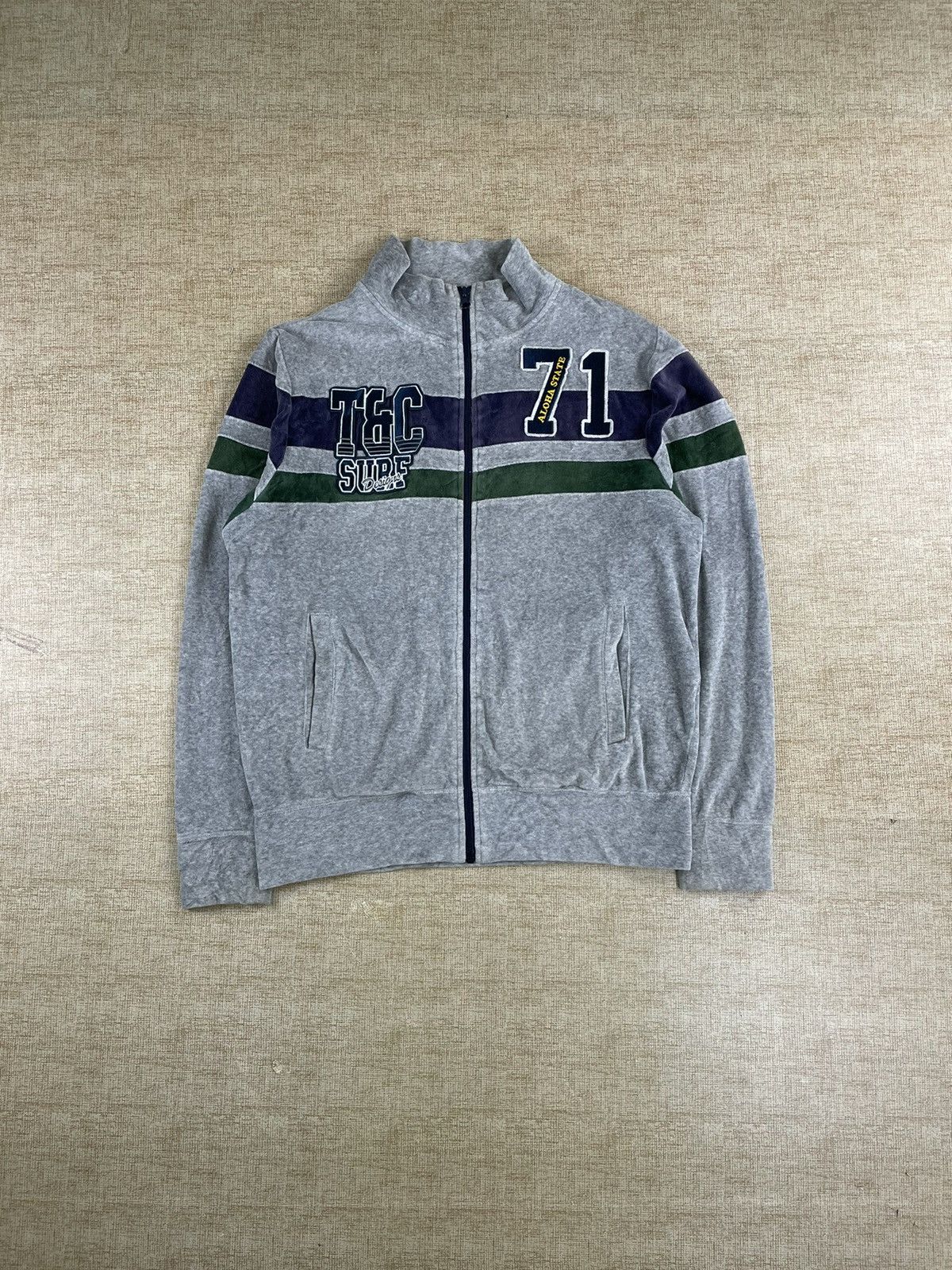 Vintage VINTAGE T&C SURF Design Embroidery Logo Zipper Jacket Size US M / EU 48-50 / 2 - 1 Thumbnail