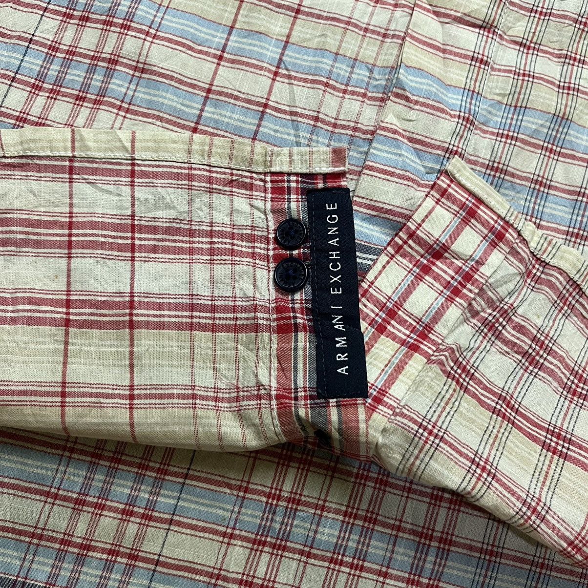Kapital Armani Exchange Multi-Direction Plaid Shirt| missoni style Size US L / EU 52-54 / 3 - 7 Thumbnail