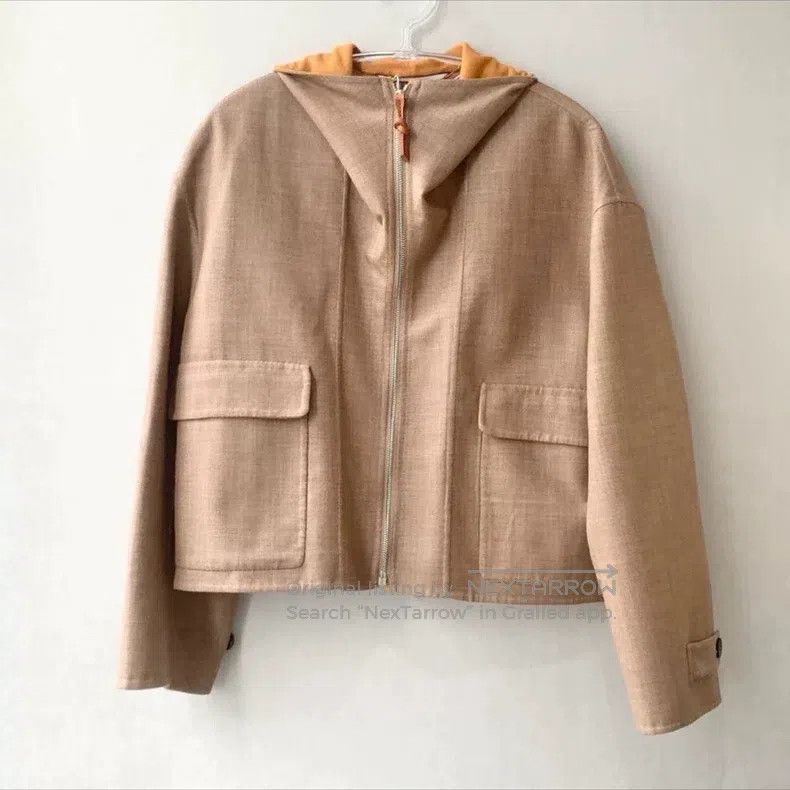 Hermes Hermes Dark brown coat Size XS / US 0-2 / IT 36-38 - 2 Thumbnail