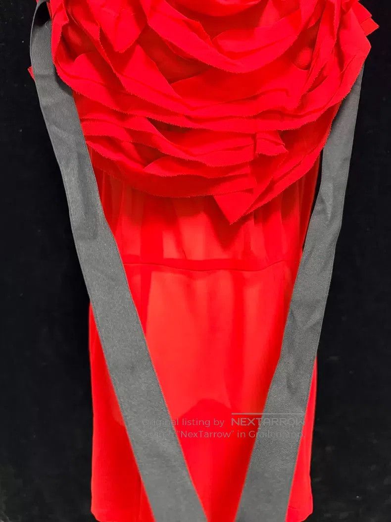 Comme des Garcons Comme des Garcons Size F Rosa Blouse Red Size S / US 4 / IT 40 - 9 Thumbnail