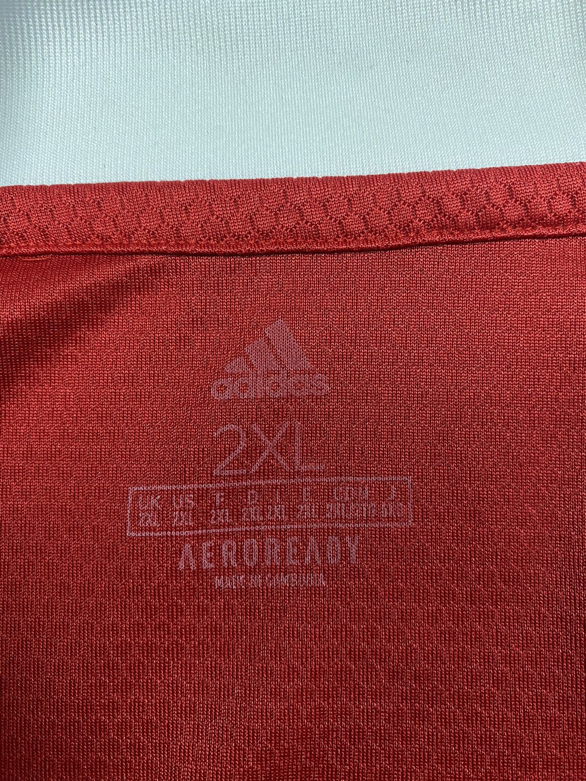 Adidas × Vintage Adidas Aberdeen Scotland 2020 - 2021 Home Soccer Jersey Size US XXL / EU 58 / 5 - 11 Thumbnail