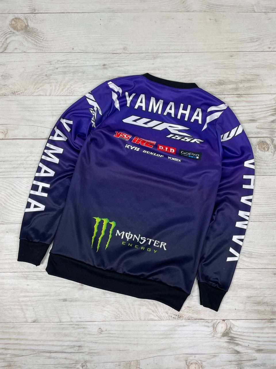 Yamaha Yamaha WR 155R Monster Racing Shirt Long Sleeve Jersey Size US M / EU 48-50 / 2 - 2 Thumbnail