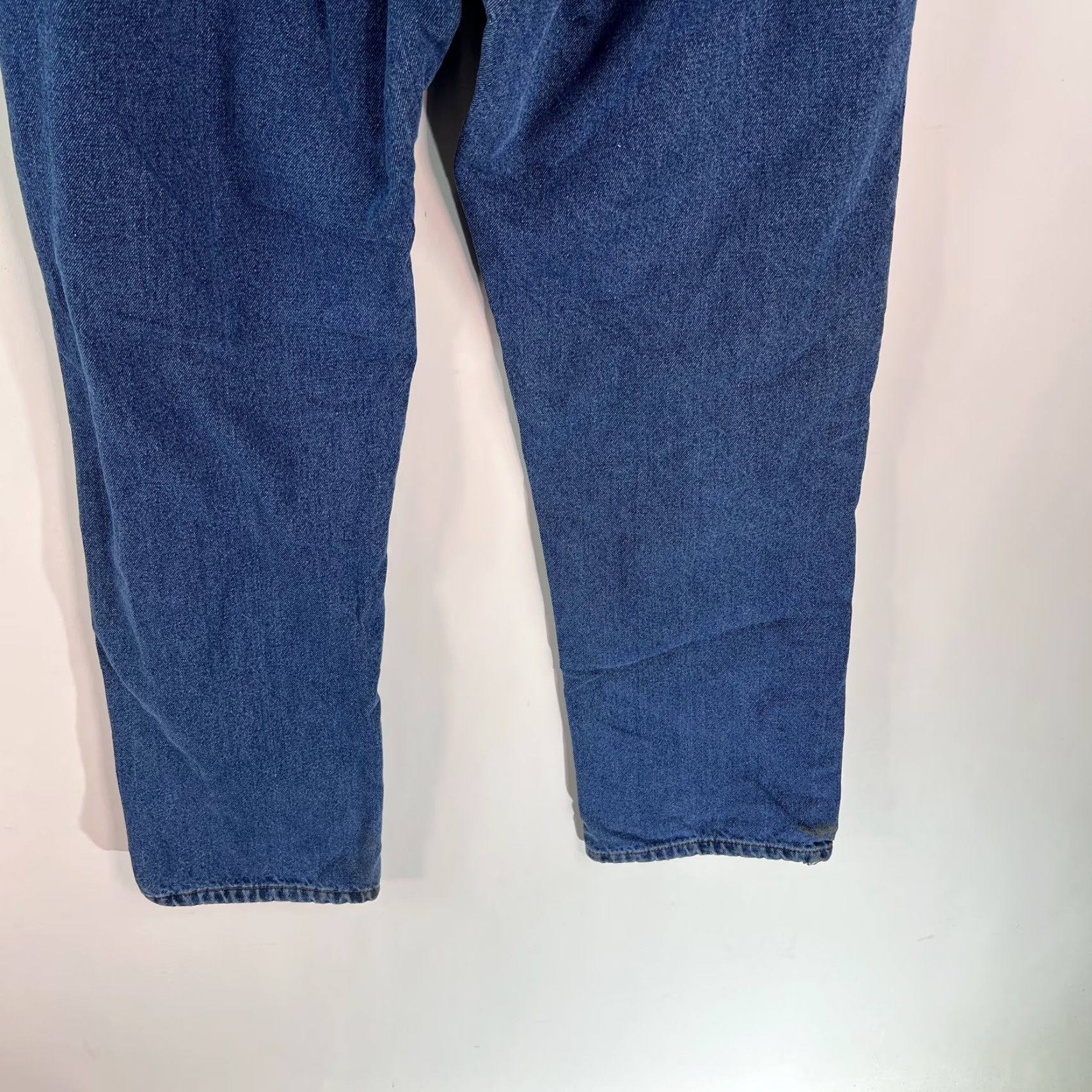Vintage Field N' Forest Mens High Rise Lined Straight Leg Blue Denim Jeans Size 36X34 Size US 36 / EU 52 - 7 Thumbnail