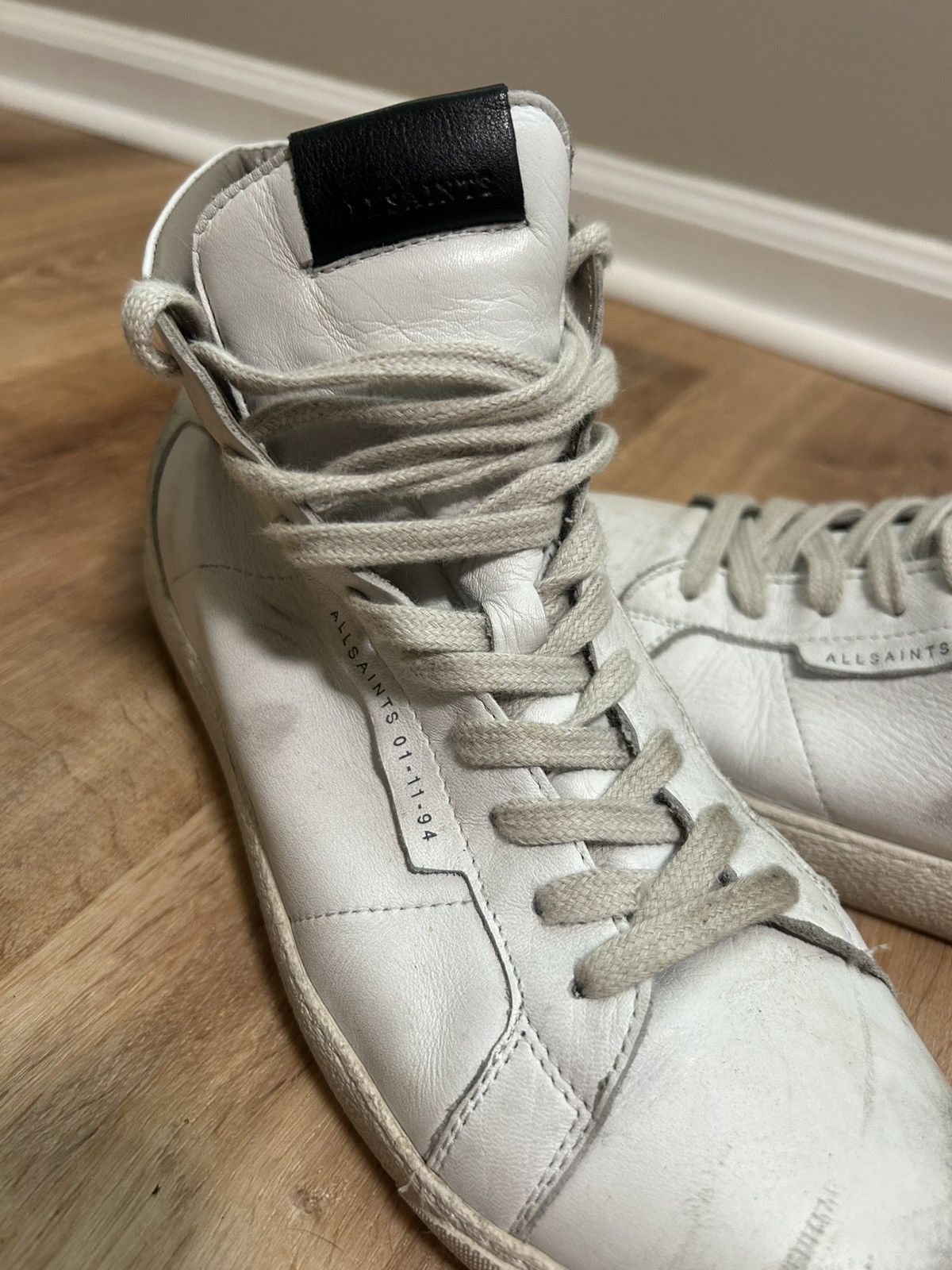 Allsaints All Saints Leather Sneaker Size US 9.5 / EU 42-43 - 3 Thumbnail