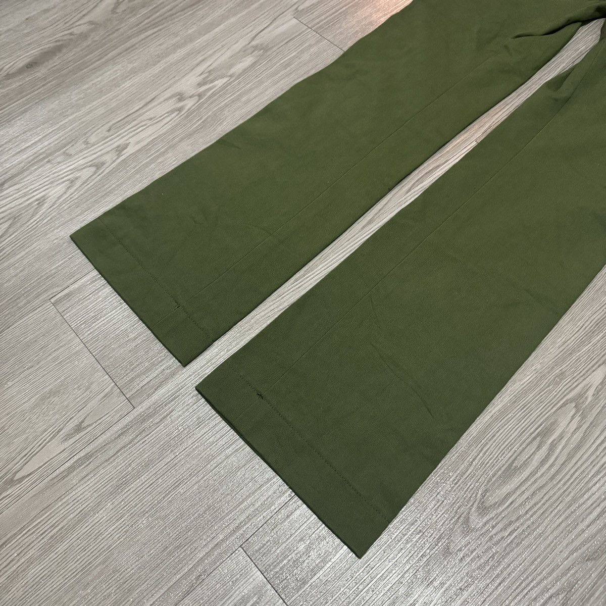 Japanese Brand Ozone Community Olive Green Cargo Pants Size 24" / US 00 / IT 34 - 10 Thumbnail