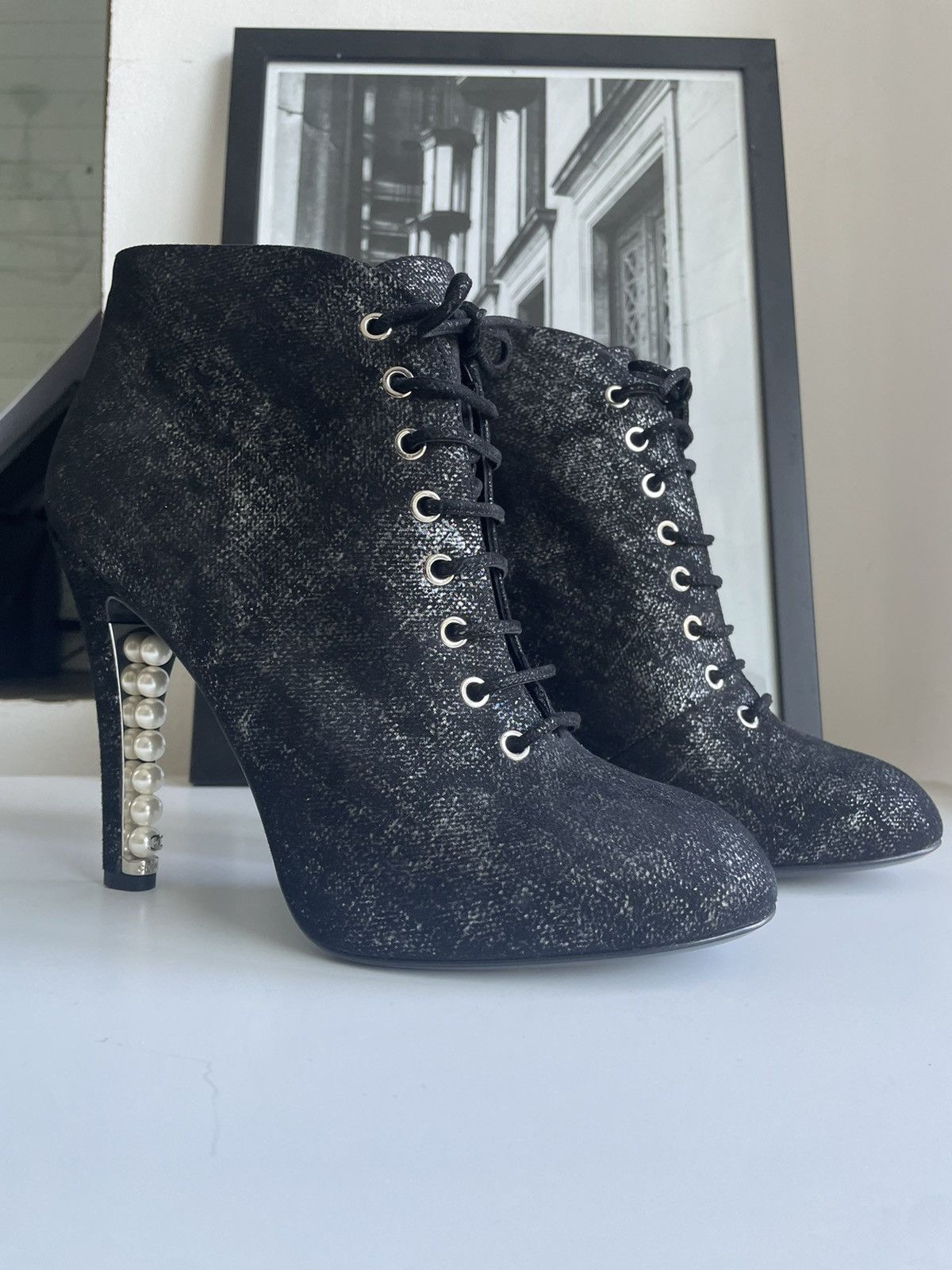 Chanel Chanel pearly heels Size US 9.5 / IT 39.5 - 1 Thumbnail