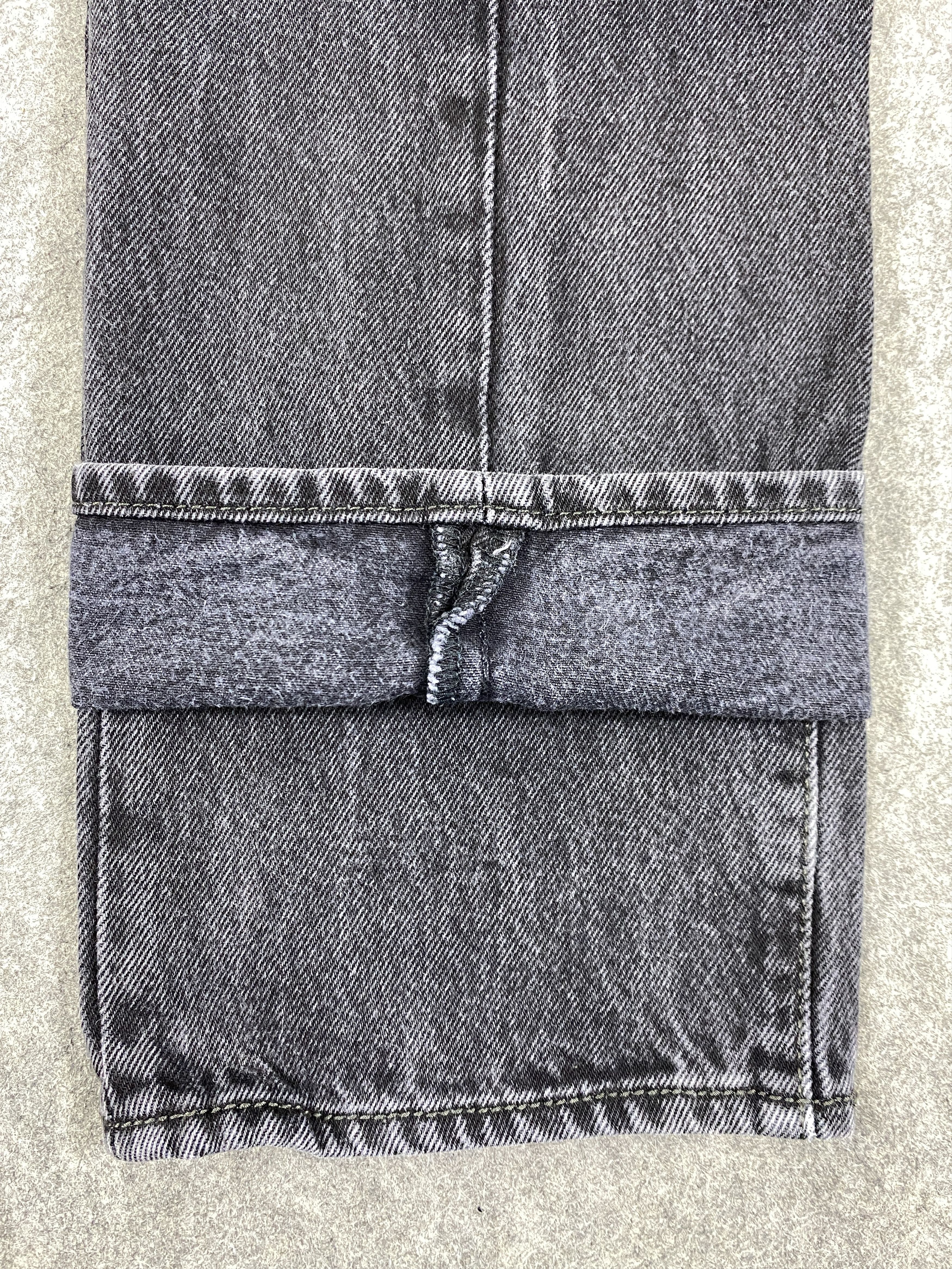 Levi's Black Vintage Levis 501 Jeans 30x30 - JN3150 Size US 30 / EU 46 - 13 Thumbnail