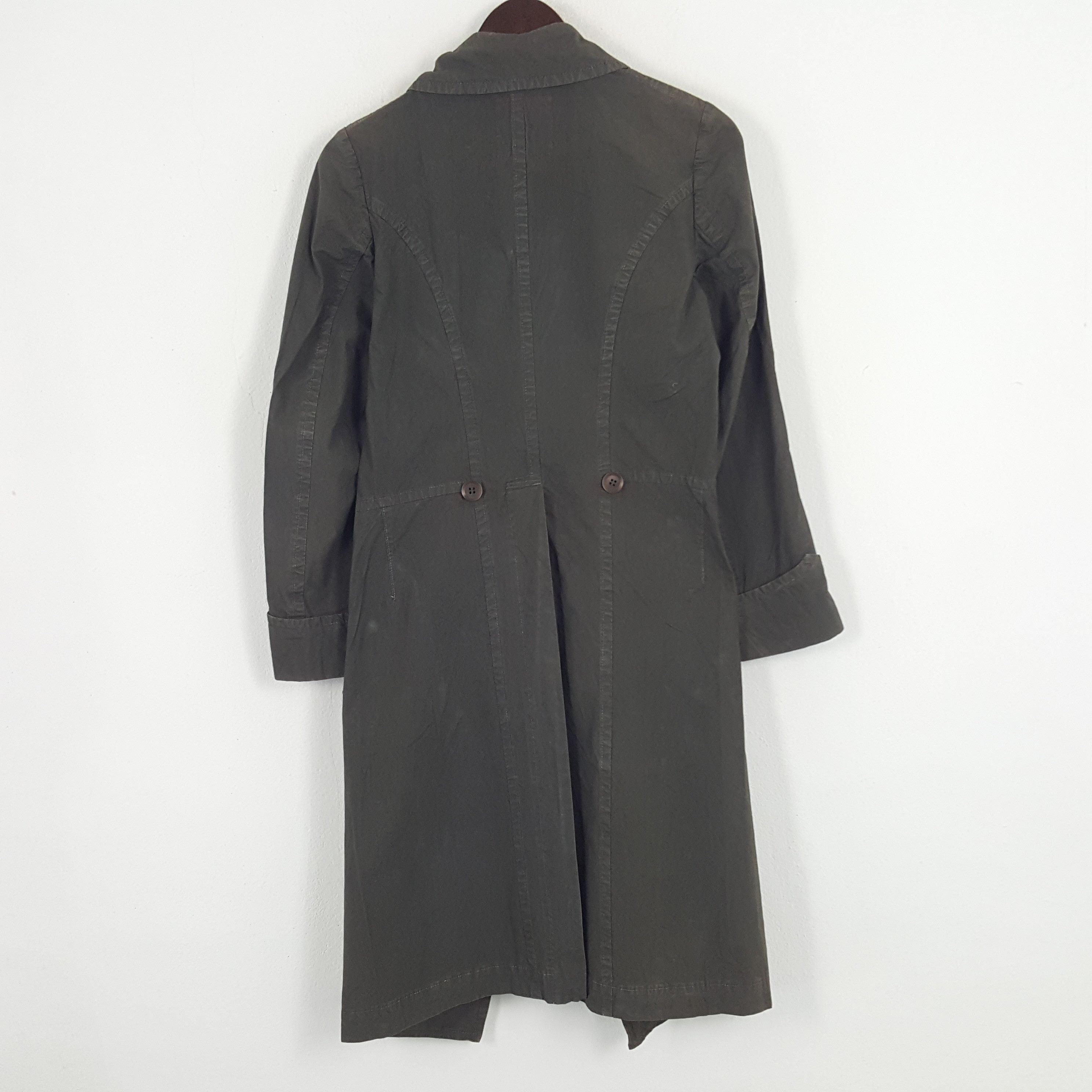 Vintage × Y's × Yohji Yamamoto Vintage Y's Red Label By Yohji Yamamoto Rare Coat Jacket Size XS / US 0-2 / IT 36-38 - 3 Thumbnail