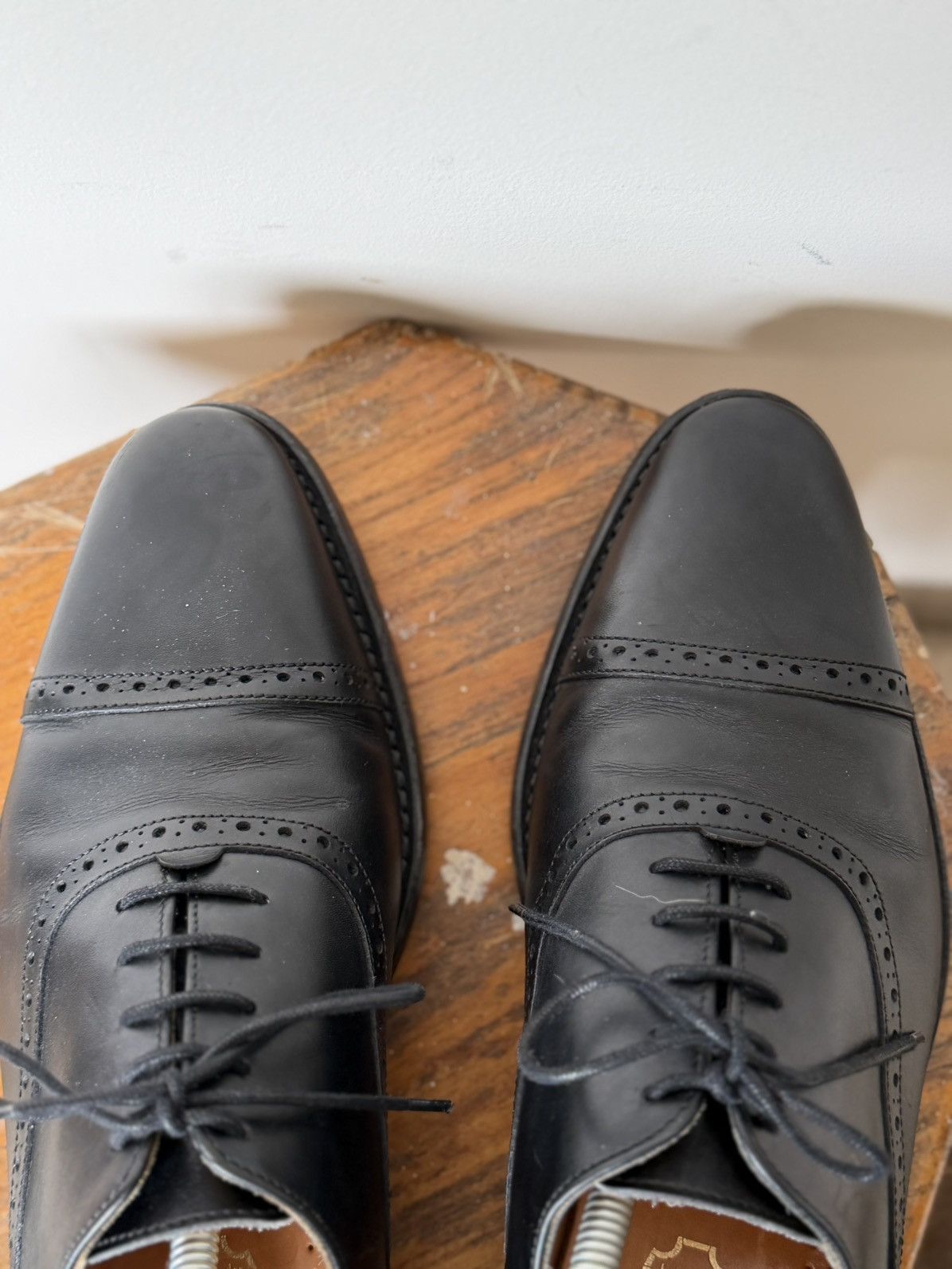 Vintage Vintage Classic Leather Black Shoes Sneakers Y2K guidi vibe Size US 8.5 / EU 41-42 - 8 Thumbnail