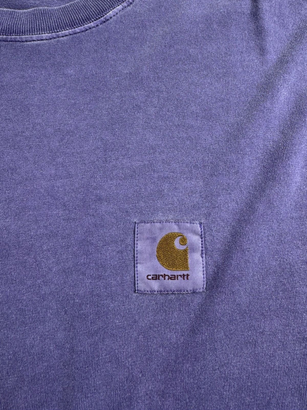 Carhartt Carhartt Nelson Men’s Large Rap Purple Washed Longsleeve Sweatshirt T Shirt Tee Size US L / EU 52-54 / 3 - 7 Thumbnail