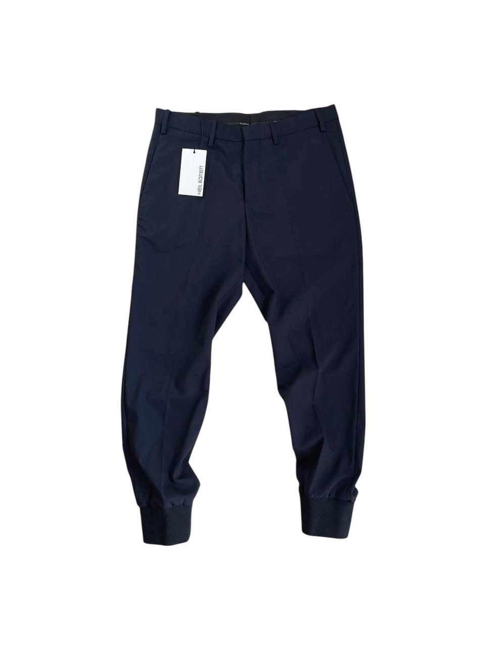 NEIL BARRETT ニールバレット パンツ カーゴ テーパード コットン アセテート 4138-330077H033 FIREMAN LOOSE  CARGO TROUSERS 001N/ブラック｜NEIL BARRETT｜菅原靴店