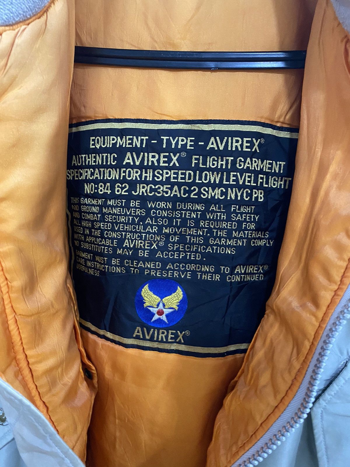 Avirex Vintage Avirex usa sun faded Big Spell Out Bomber Jacket Size US M / EU 48-50 / 2 - 10 Thumbnail