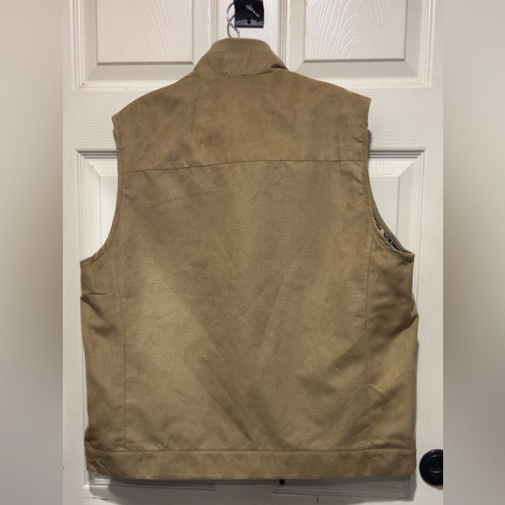 Johnston & Murphy Johnston & Murphy 'The Ali' shell vest in taupe #LuxuryVest Size US L / EU 52-54 / 3 - 7 Thumbnail