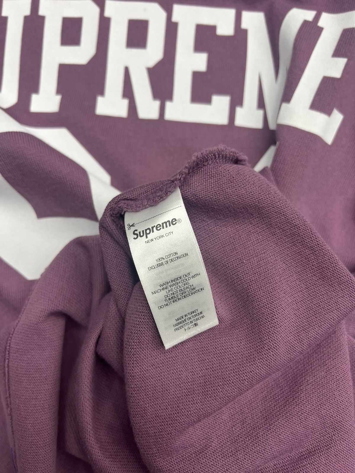 Supreme Supreme Split Football T-Shirt Size US L / EU 52-54 / 3 - 3 Thumbnail