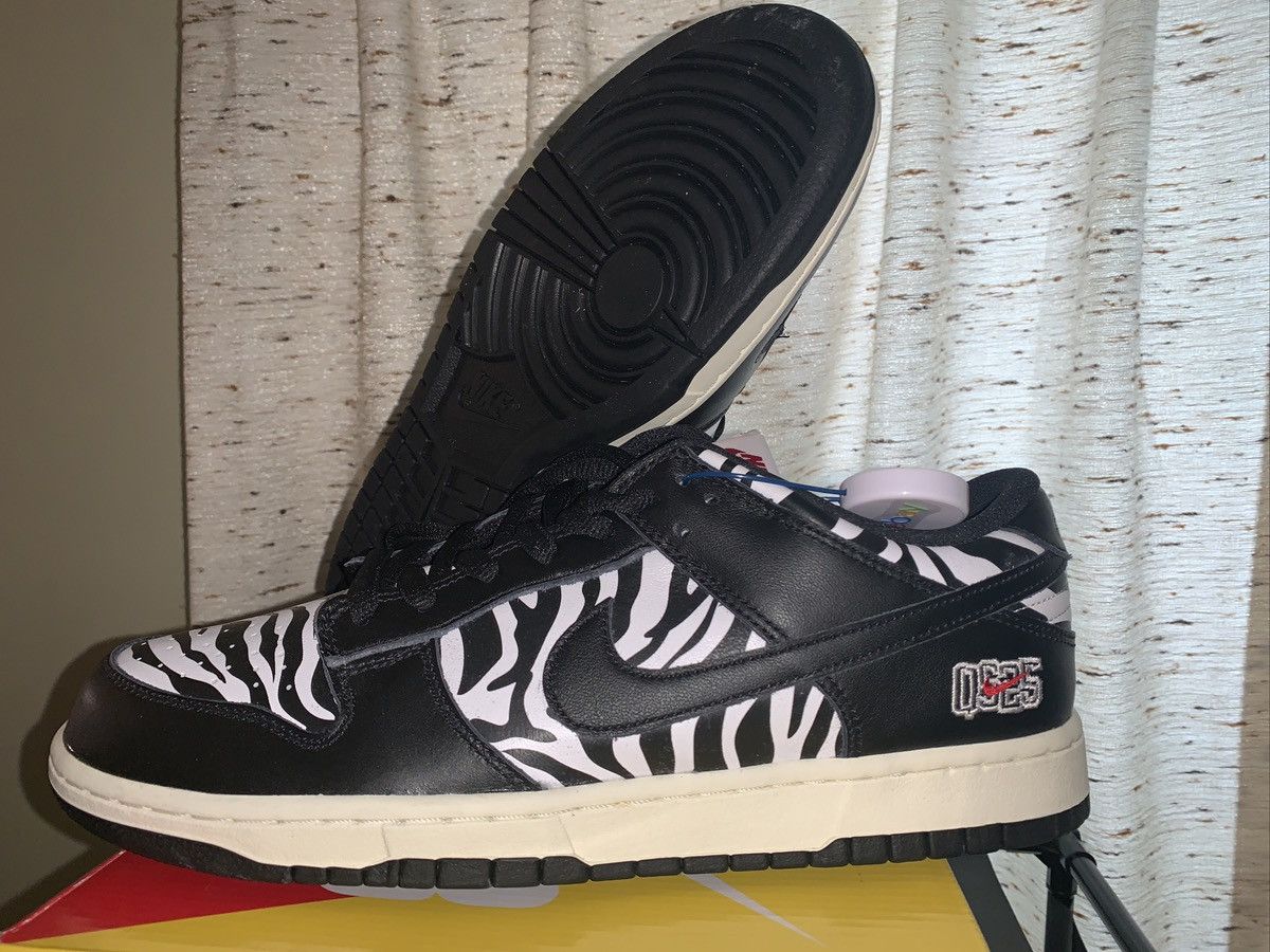 image of Nike Sb Dunk Low OG Qs Mens Size 11.5 Quartersnacks Shoes in Black