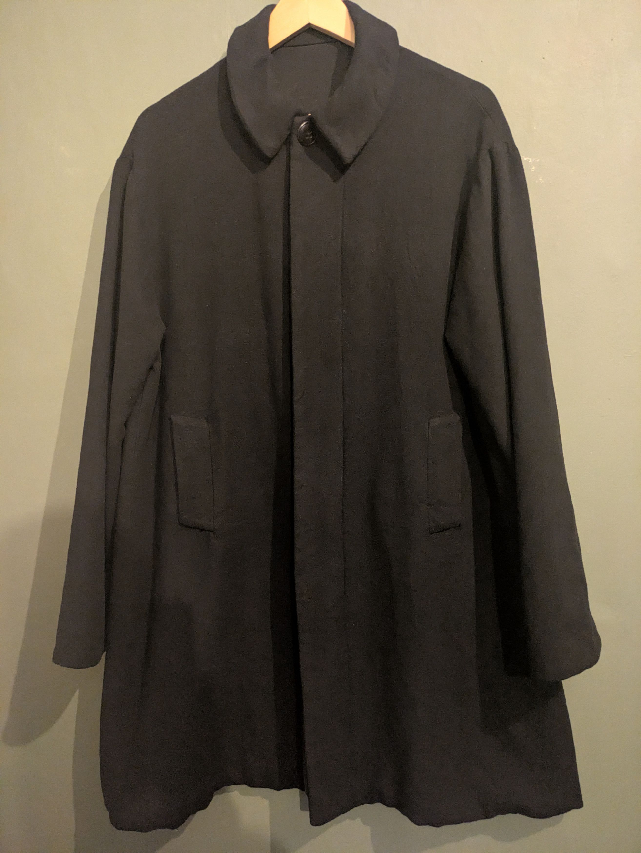 最安値　GEOFFREY B. SMALL／RSC01N Coat　ブラック Men's Geoffrey B. Small Outerwear | Grailed