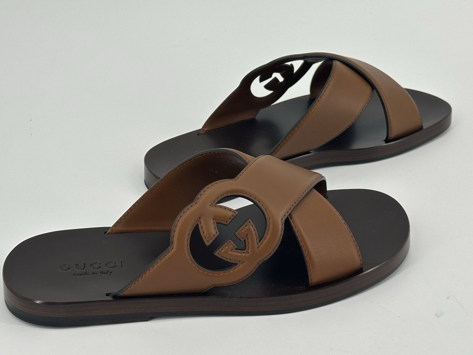 Gucci New Gucci Sandals Men's Size-EU-42/US-9/UK-8 Size US 9 / EU 42 - 3 Thumbnail