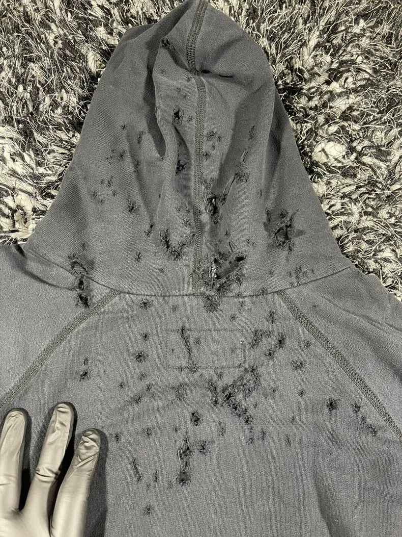 Greg Lauren Greg Lauren Black Aged Hoodie Size US S / EU 44-46 / 1 - 5 Thumbnail