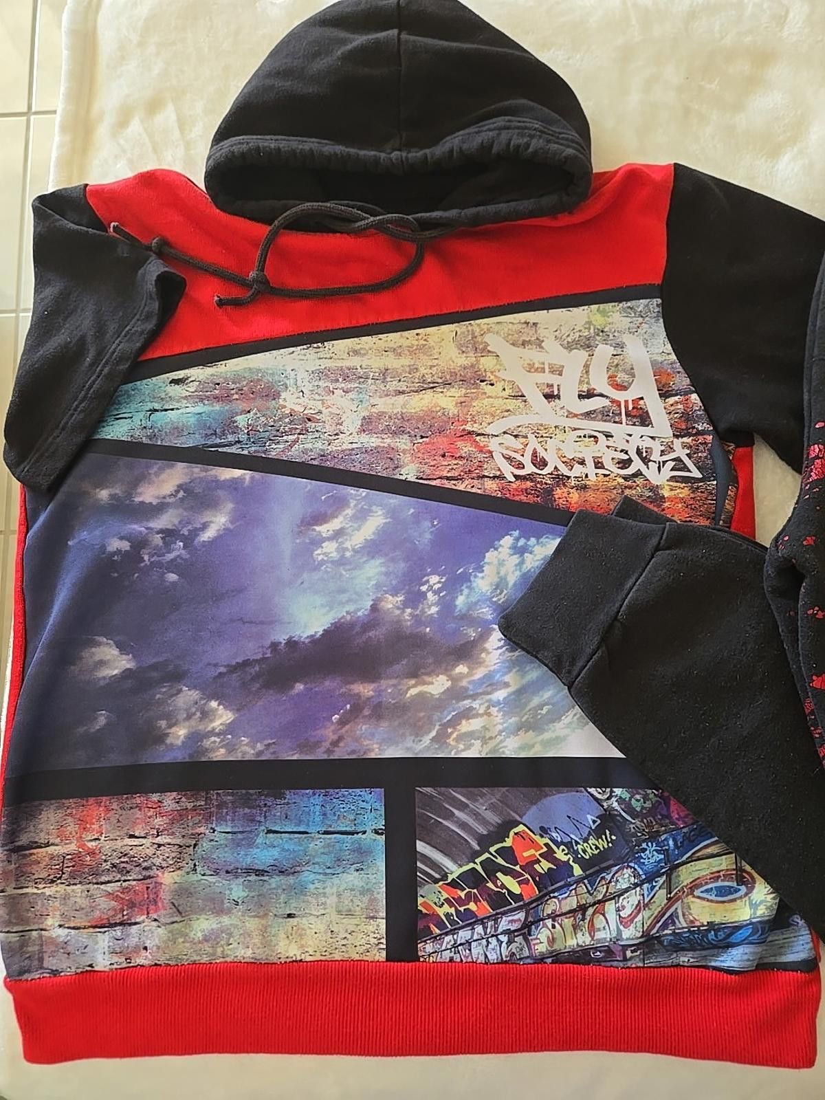 Other Fly Society Mens Jogger + Hoodie Sweatshirt Set 2 Pcs Size M Size US 30 / EU 46 - 2 Thumbnail