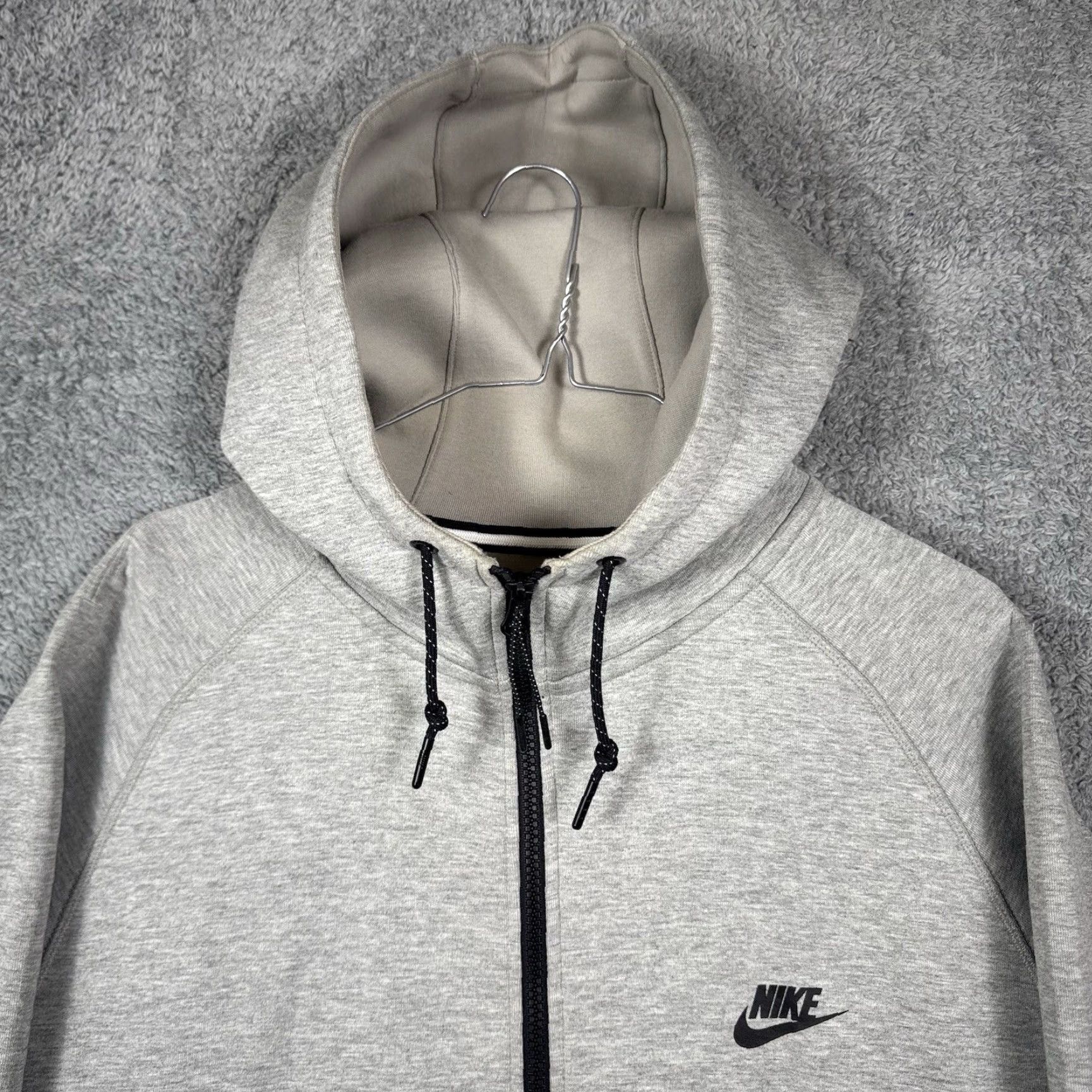 Nike Nike Sportswear Tech Fleece Hoodie Men’s XL OG Gray Sweatshirt Full Zip Knit Size US XL / EU 56 / 4 - 5 Thumbnail