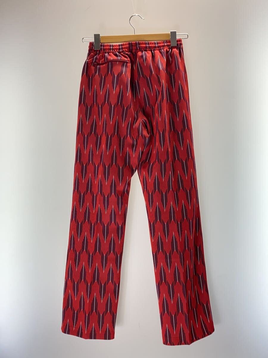 Needles Needles Poly Jacquard Diamond Track Pant Red Size US 28 / EU 44 - 2 Thumbnail