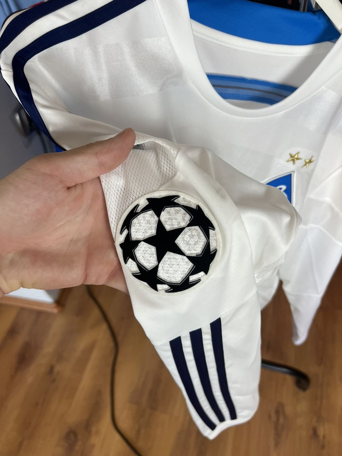 Adidas Soccer Jersey Adidas Dynamo Kyiv 2015/16 Yarmolenko #10 Size US L / EU 52-54 / 3 - 4 Thumbnail