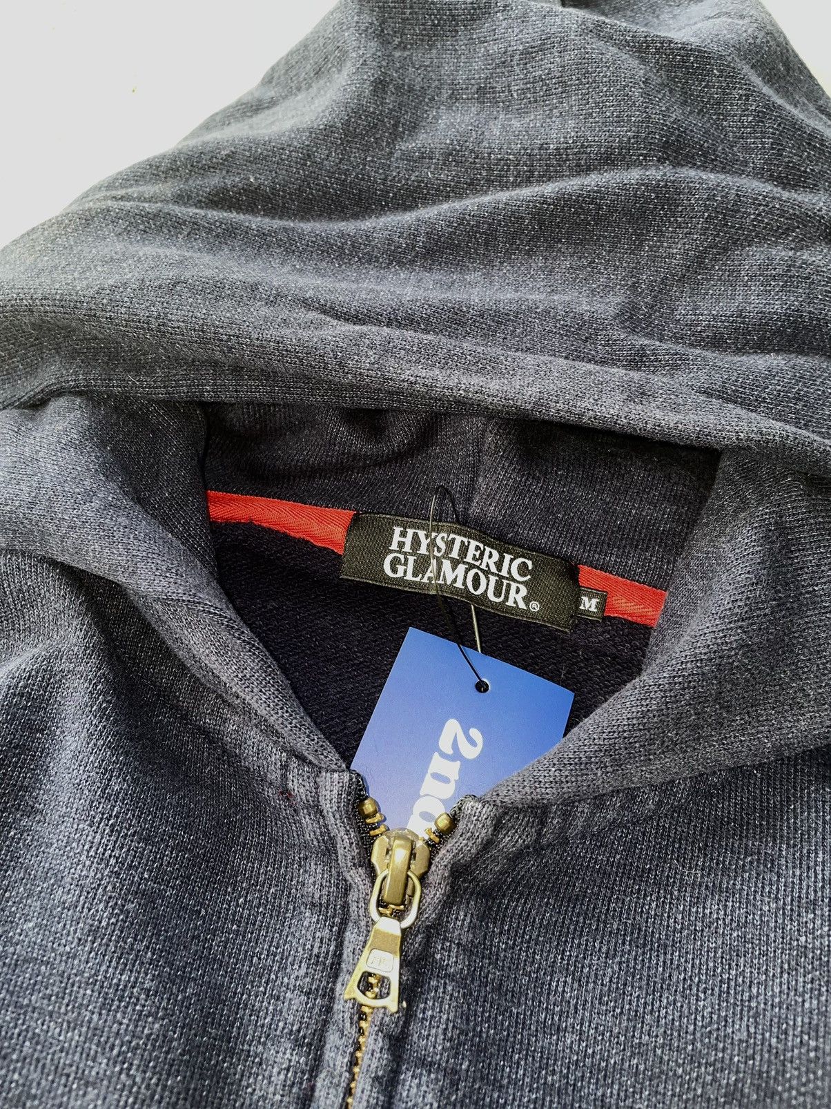Hysteric Glamour Hysteric glamour navy blue zip up hoodie Size M / US 6-8 / IT 42-44 - 3 Thumbnail