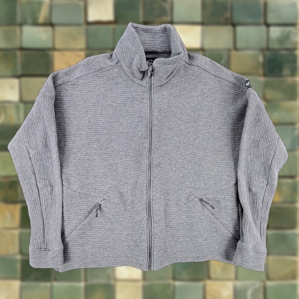 Ariat Ariat Jacket Gray Long Sleeve Windbreaker Ribbed Medium Weight XL Mens Size US XL / EU 56 / 4 - 1 Thumbnail