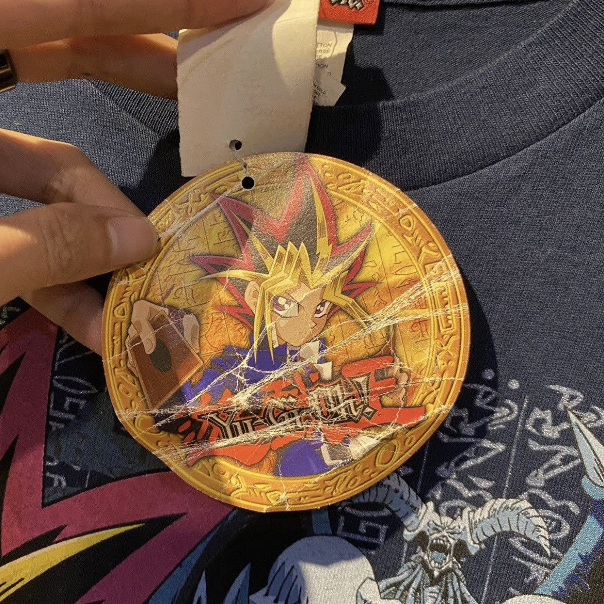 The Game × Vintage Rare Vintage DEADSTOCK YUGIOH 1996s Tye Dye t-shirt tee Size US S / EU 44-46 / 1 - 7 Thumbnail