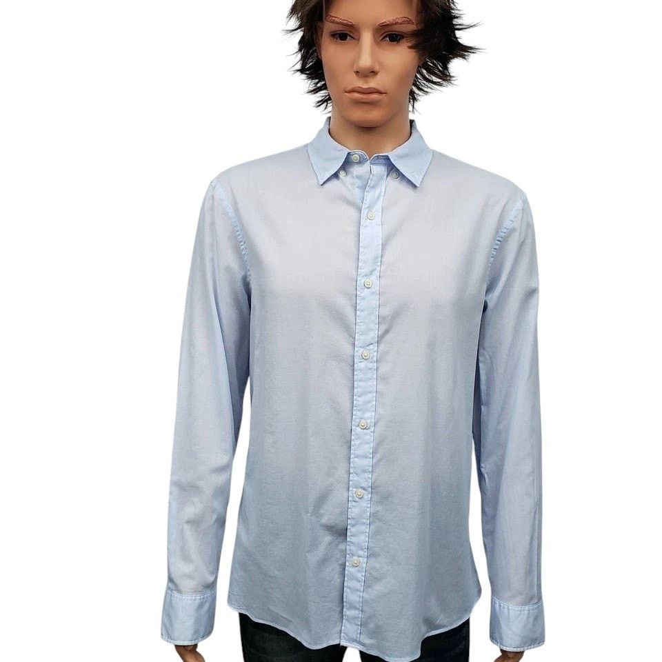 Zara Zara Shirt Men L Lightweight Button-down Collar Long Sleeve Size US L / EU 52-54 / 3 - 3 Thumbnail