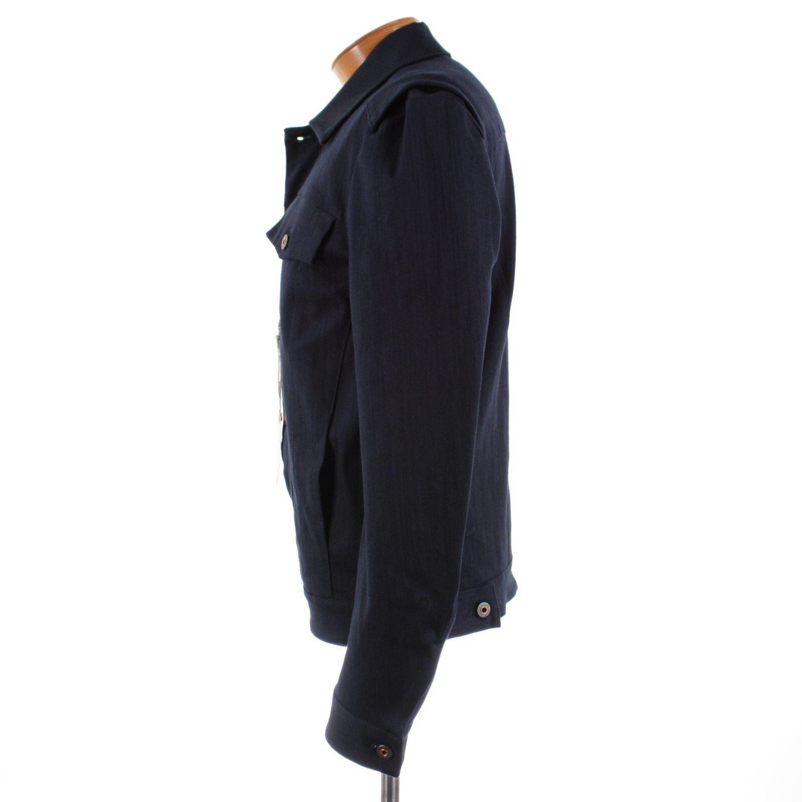 Other Italo Ferretti Jacket Size L US In Blue Cotton Blend Size US L / EU 52-54 / 3 - 6 Thumbnail