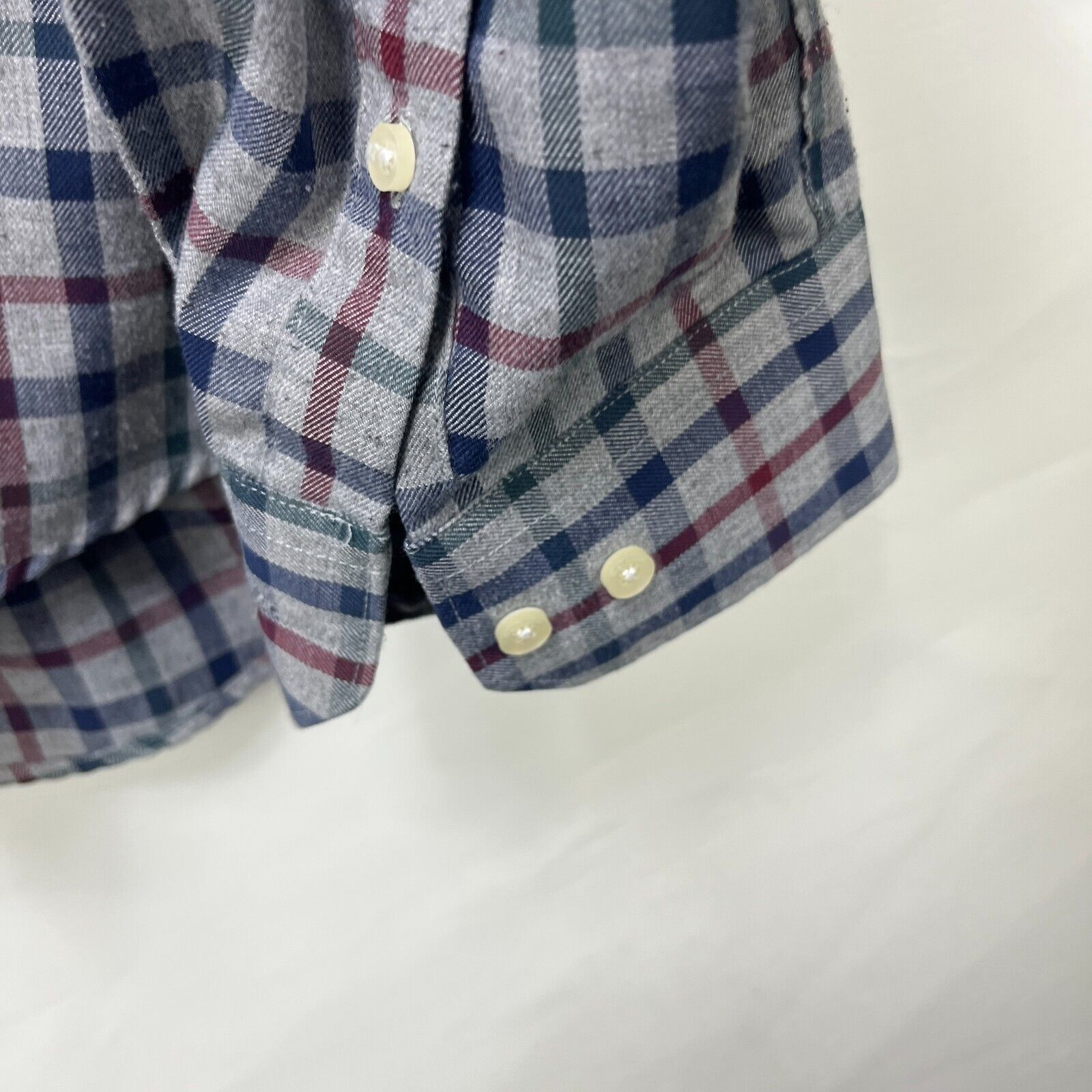 Barbour × Vintage Vintage Barbour Plaid Button Up Long Sleeve Shirt XL US Size US XL / EU 56 / 4 - 5 Thumbnail
