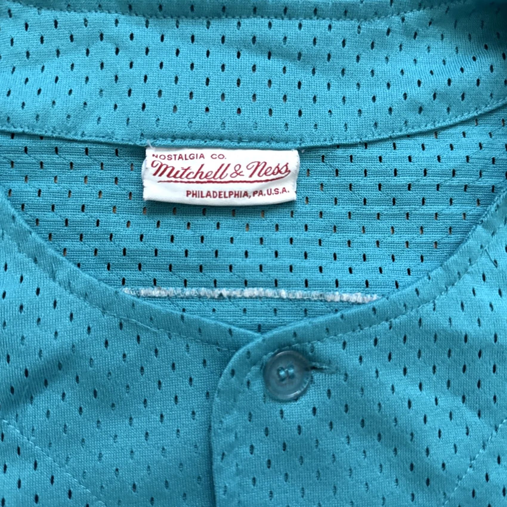 Mitchell & Ness VINTAGE Mitchell & Ness Florida Marlins Jersey BP 1995 Andre Dawson Teal XL 48 Mens Size US XL / EU 56 / 4 - 5 Thumbnail