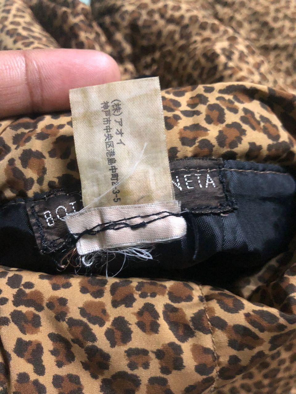 Bottega Veneta Vintage Bottega Veneta Rivesible TrenchCoat Leapord / Black Size US M / EU 48-50 / 2 - 17 Thumbnail