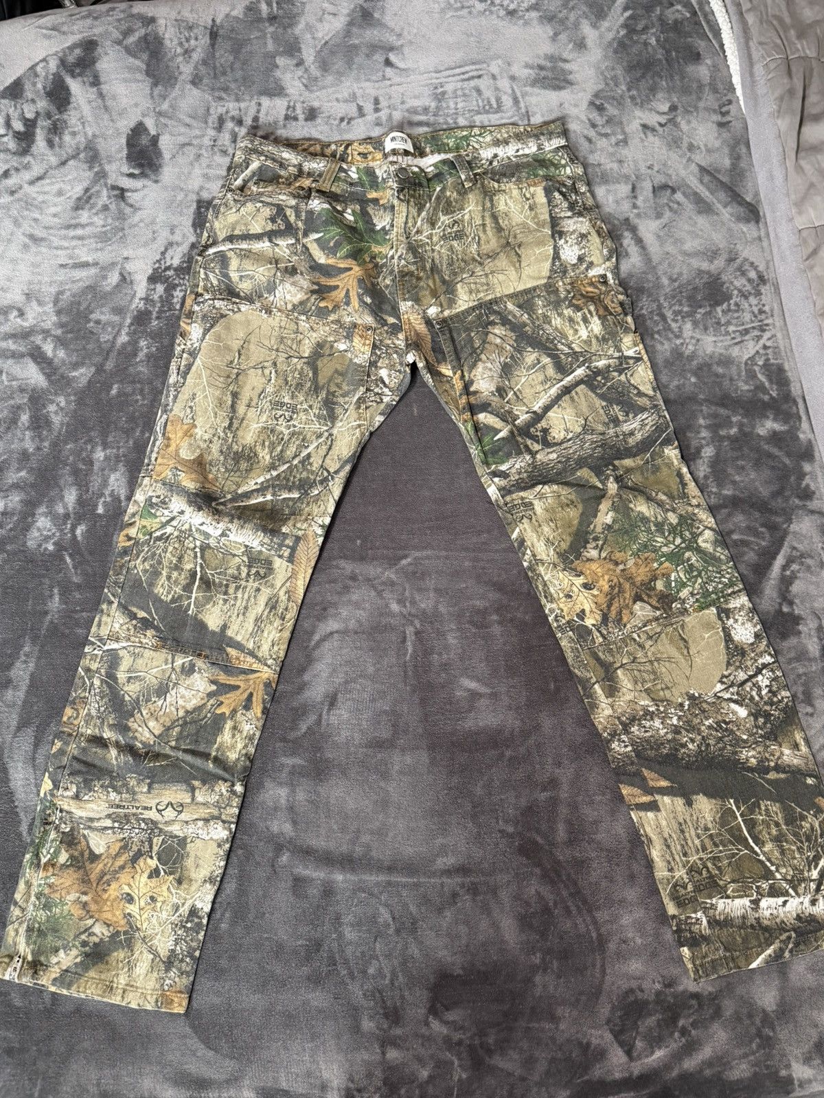 Mintcrew Mintcrew Woodland Camo Carpenter Pants Size US 36 / EU 52 - 1 Thumbnail