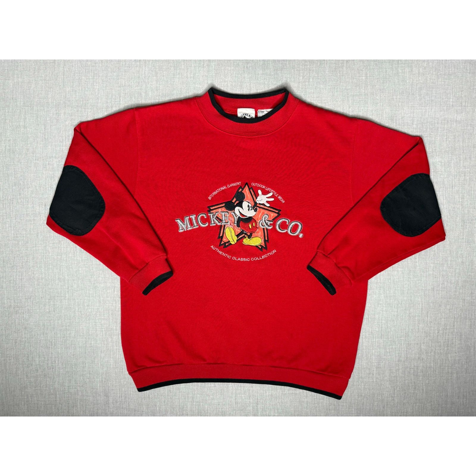 Mickey & Co. Vintage 90s Mickey & Co. Disney Crewneck Sweatshirt Medium Size US M / EU 48-50 / 2 - 1 Thumbnail