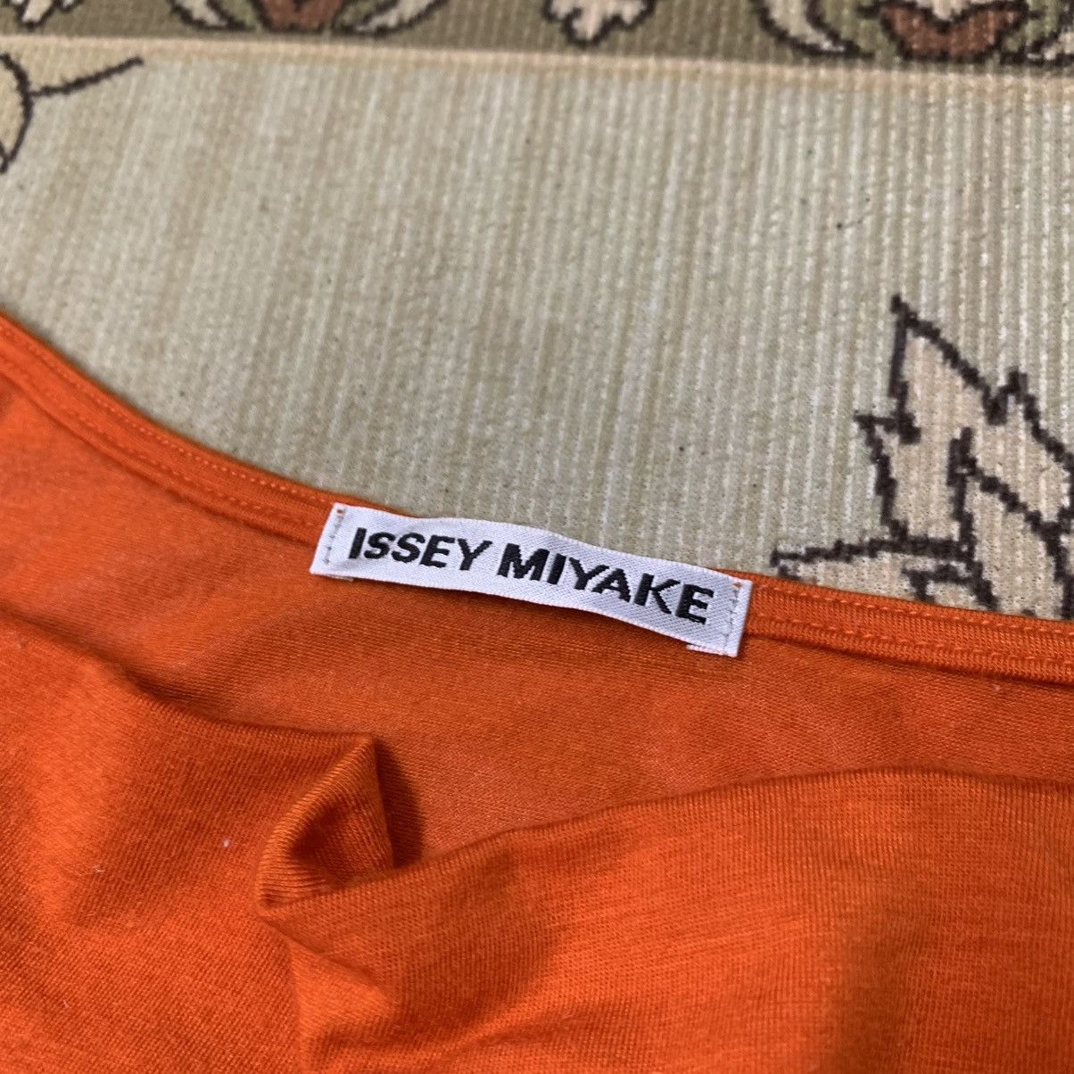 Issey Miyake ISSEY MIYAKE Lyocell Tunic Top IM93JK563 Orange 2 Size M / US 6-8 / IT 42-44 - 15 Thumbnail