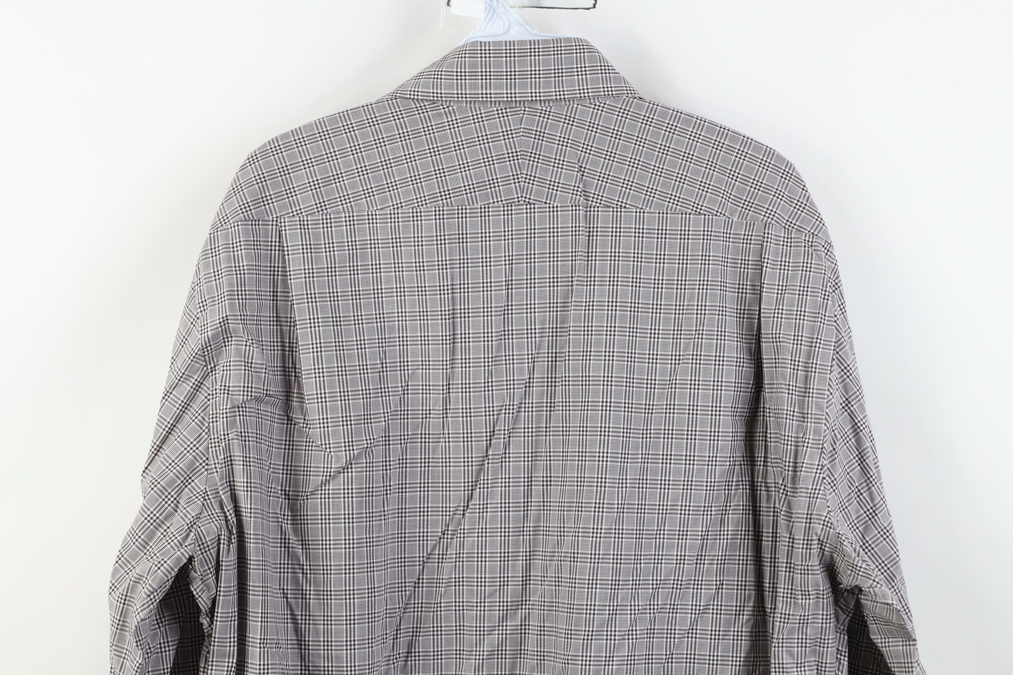 Peter Millar Peter Millar Long Sleeve Button Dress Shirt Plaid Cotton Size US L / EU 52-54 / 3 - 11 Thumbnail