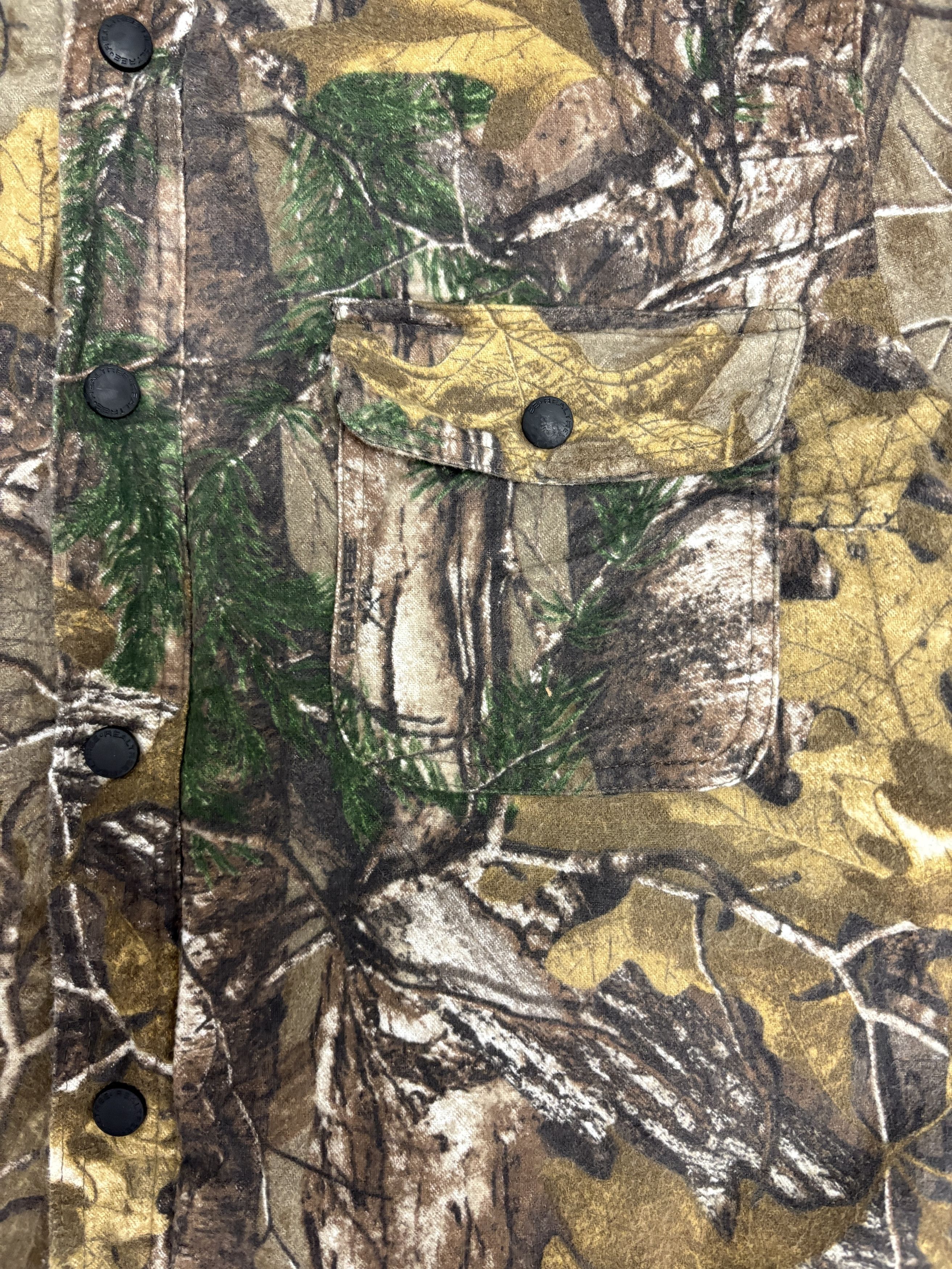 Realtree × Vintage RealTree Camouflage Vintage Green Jacket Size US L / EU 52-54 / 3 - 2 Thumbnail