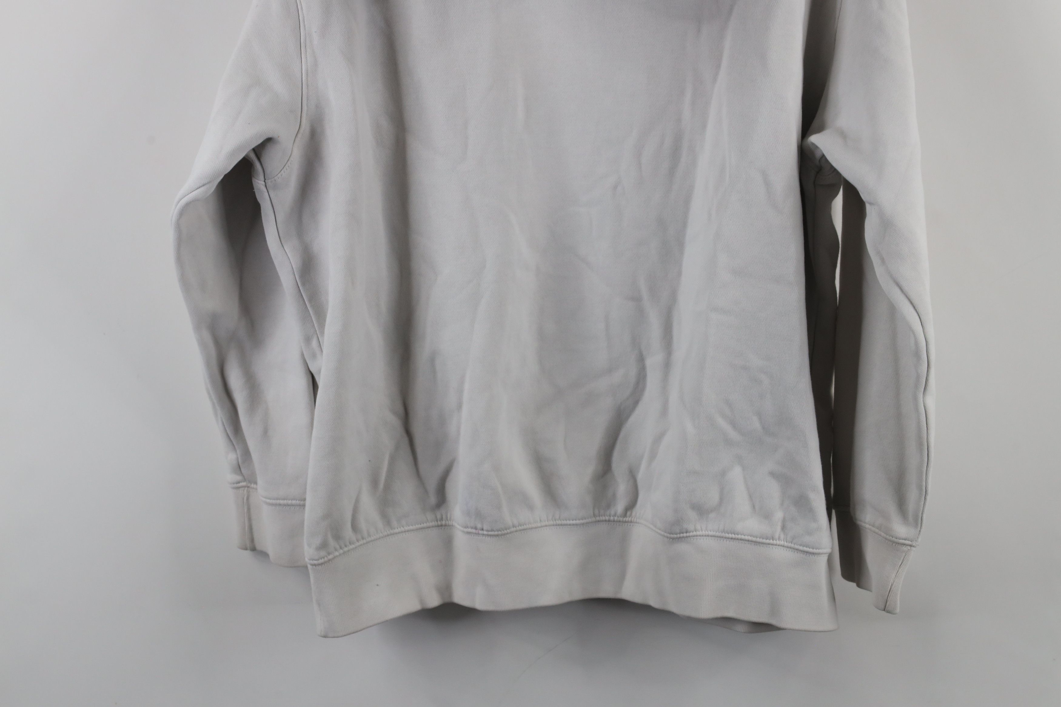 Nike × Vintage Vintage Y2K Nike Scott Center Swoosh Hoodie Light Gray Size US S / EU 44-46 / 1 - 15 Thumbnail