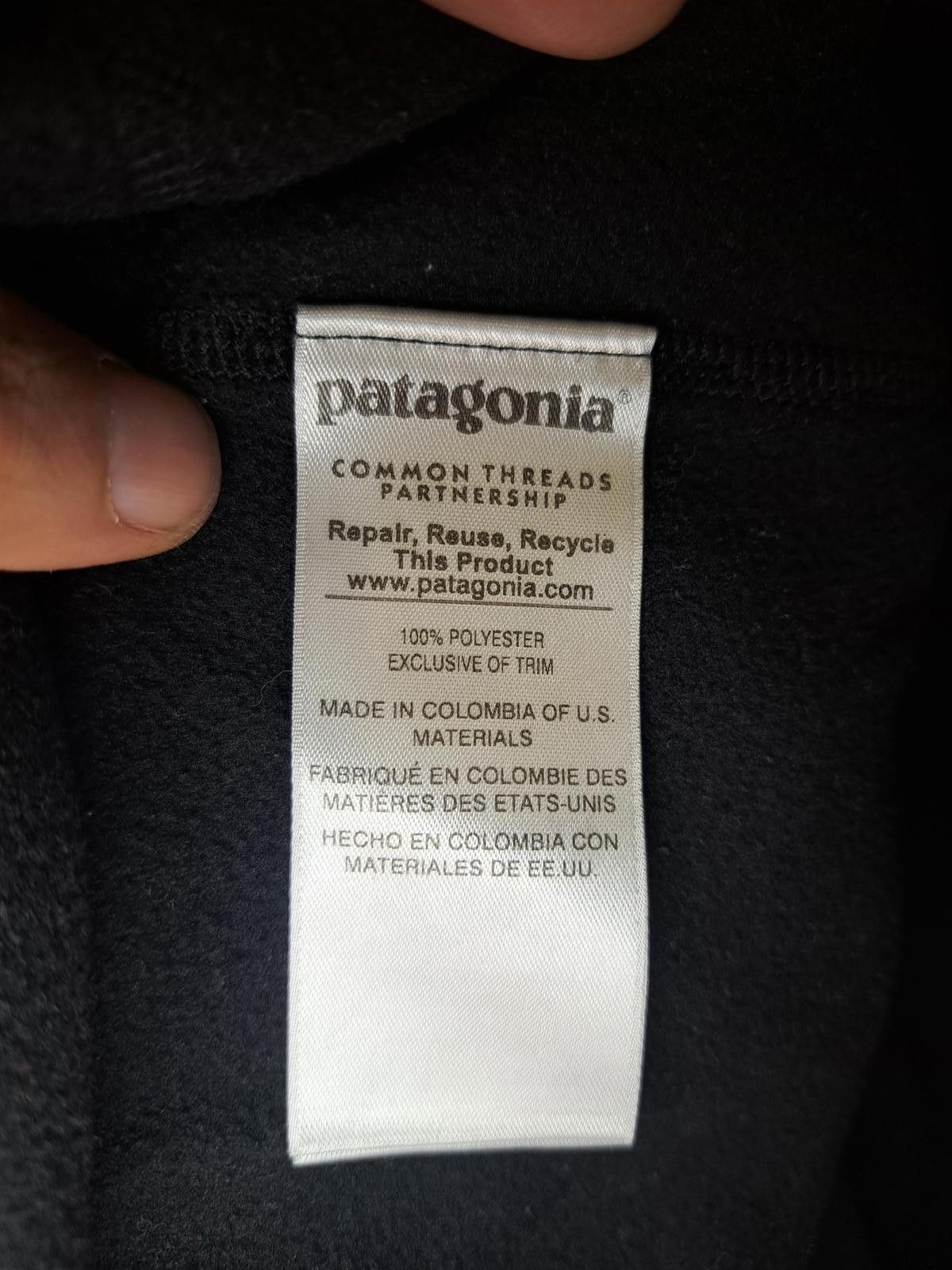Patagonia Patagonia Pullover Fleece Sweater Jacket Womens Small Black Size S / US 4 / IT 40 - 4 Thumbnail