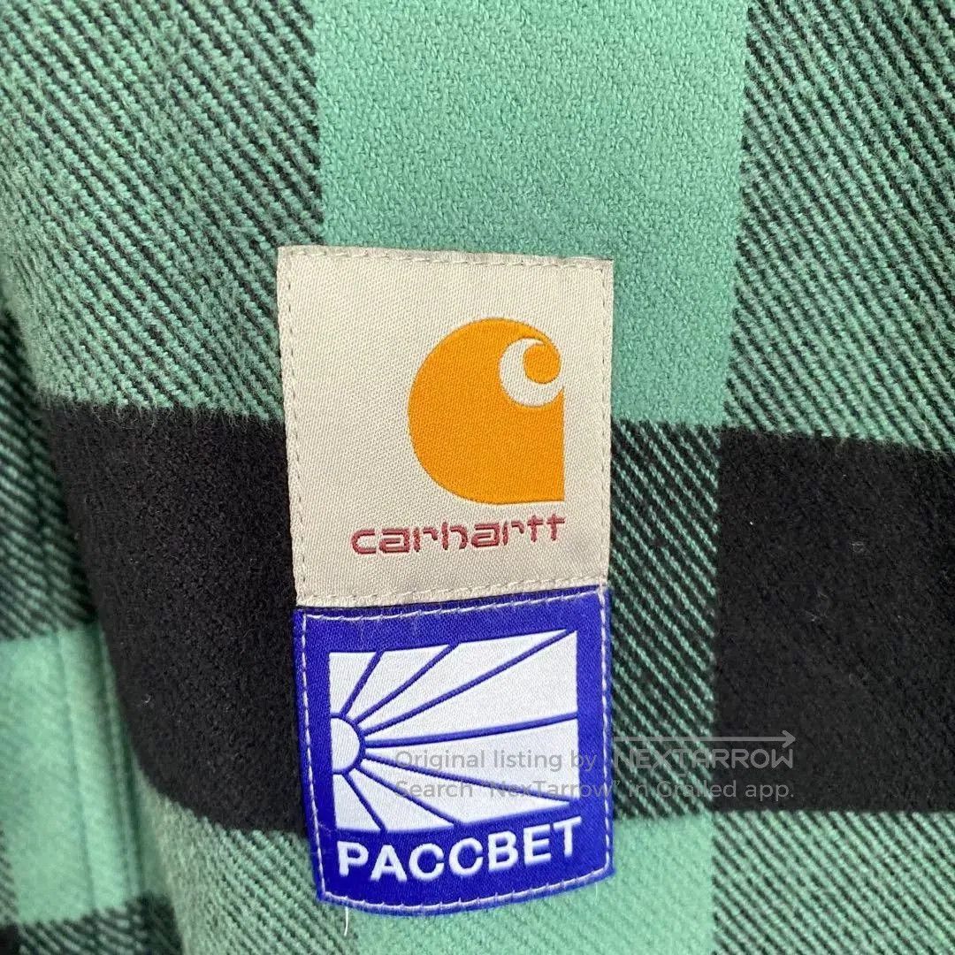 PACCBET carhartt wip × paccbet check flannel shirt. Size US S / EU 44-46 / 1 - 4 Thumbnail