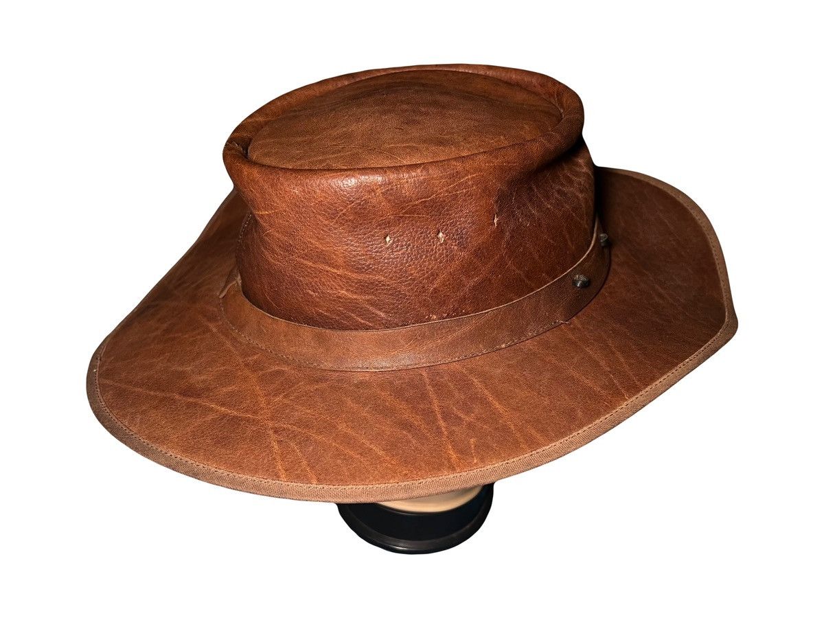 Cowboy Equipment LEATHER HAT CROCODILE COWBOY BAND Size ONE SIZE - 5 Thumbnail